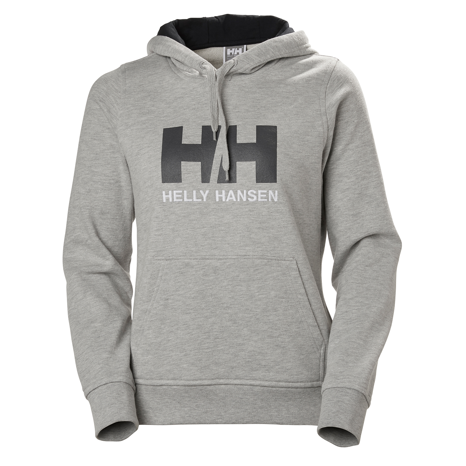 Helly Hansen - Sudadera Con Capucha Con Logo Hh Para Mujer - Gris Mélange
