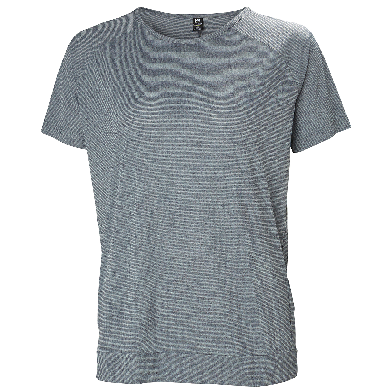 Camiseta Para Mujer Hp Racing De Helly Hansen - Gris Mélange