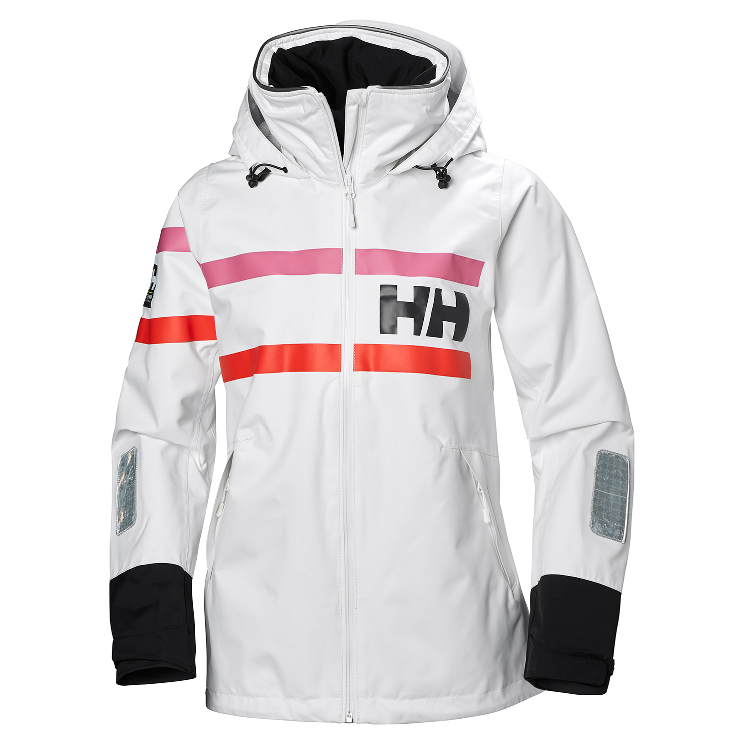 Chaqueta Helly Hansen Para Mujer Salt Power - Blanco Naranja
