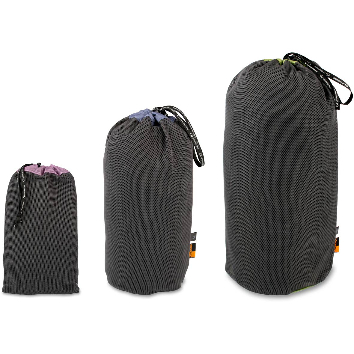 Lifeventure Mesh Cosas Sacos Multipack - 2, 5,10 Litros
