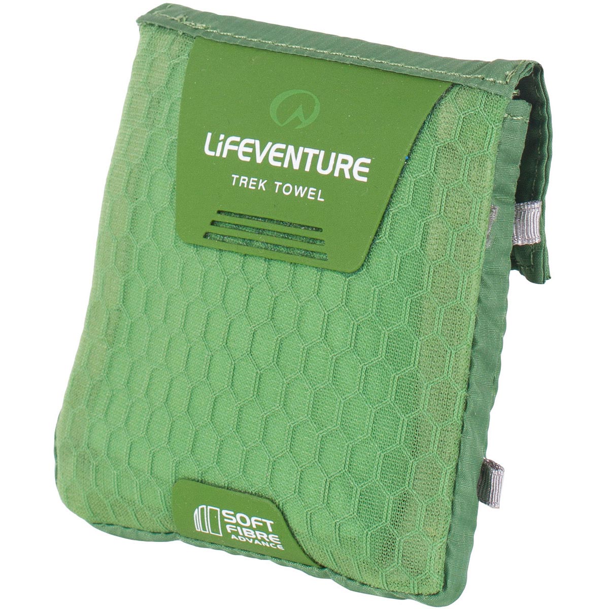 Lifeventure Softfibre Trek Toalla De Bolsillo - Verde (Pack De 10)