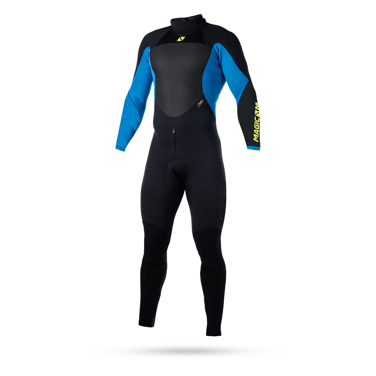 Traje De Buceo Marine Marine Ultimate 5 / 3Mm Con Cremallera Trasera - Azul