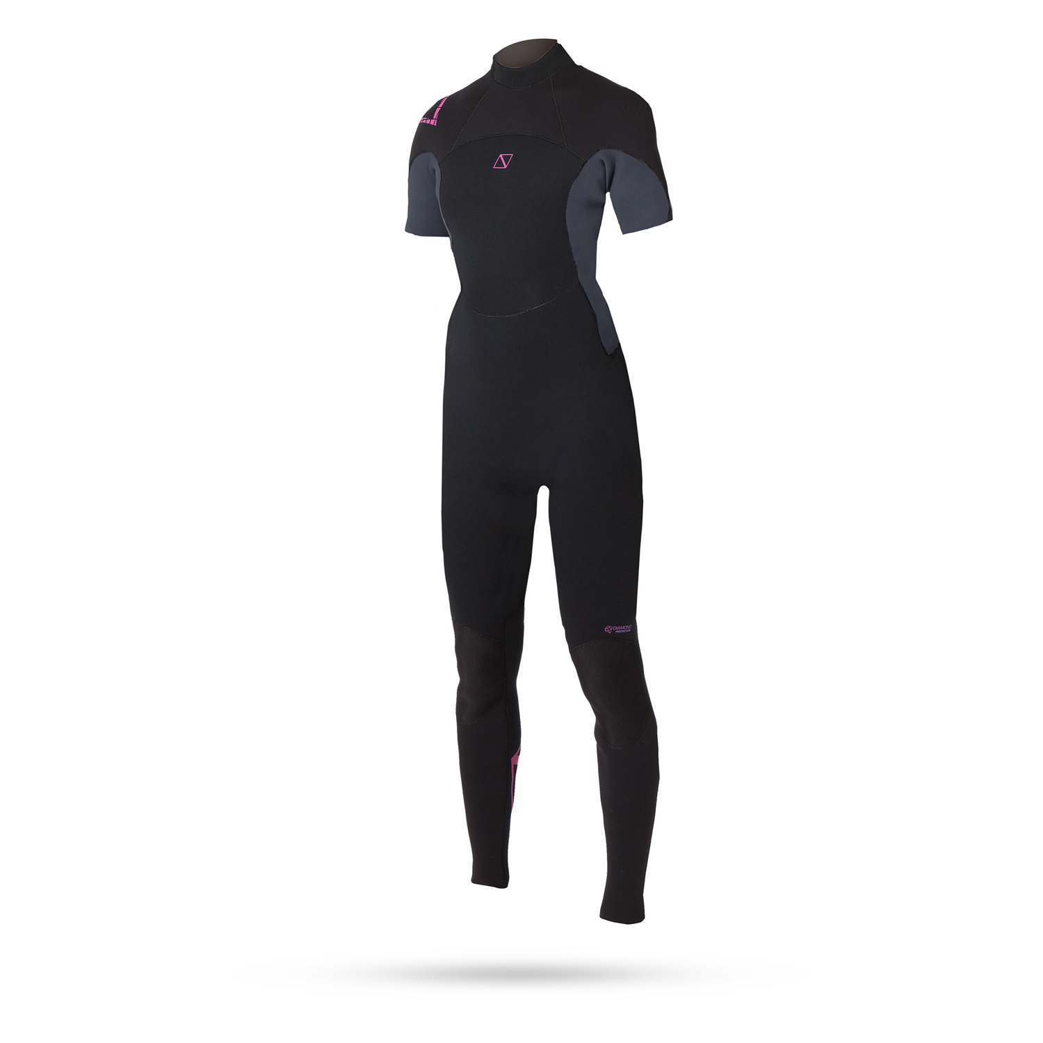 Magic Marine Mujer De Marca 3 / 2Mm Volver-Zip Shortarm Traje - Negro