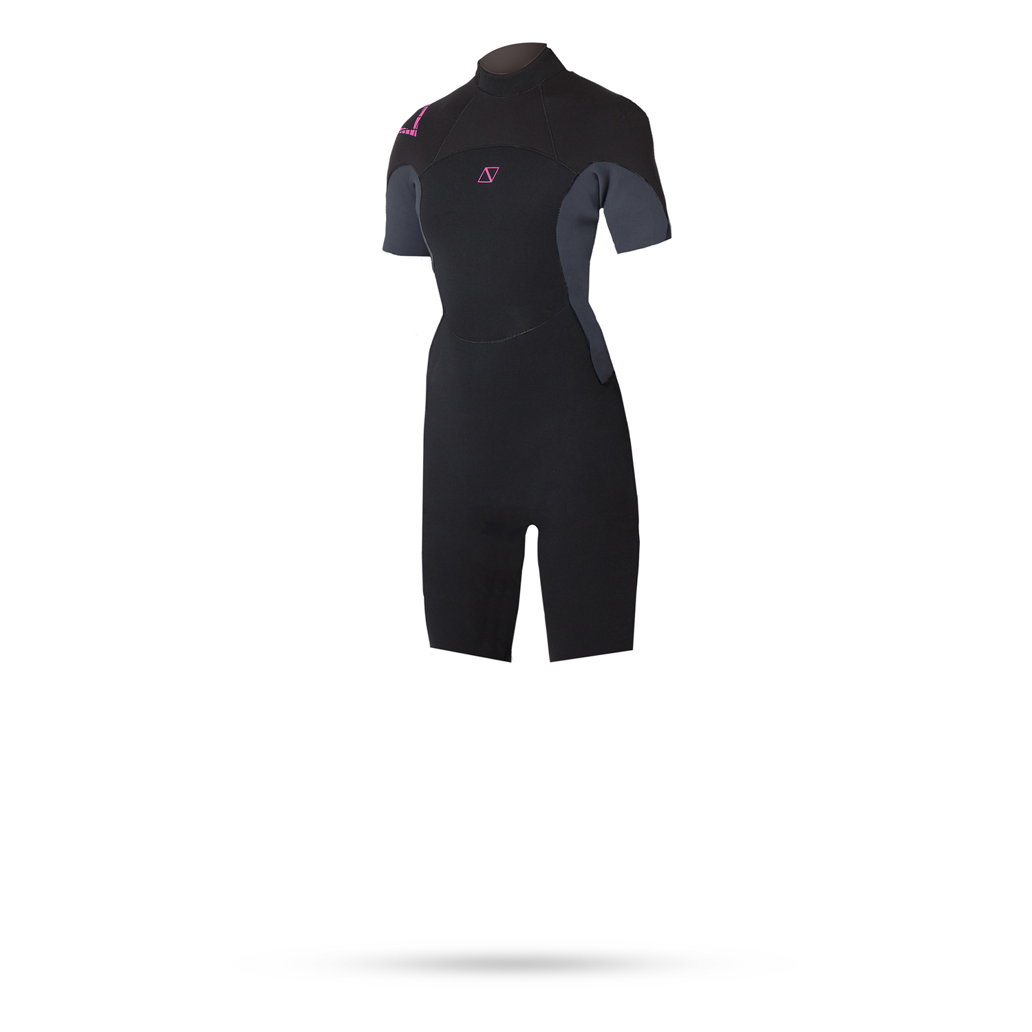 Magic Marine Mujer De Marca 3 / 2Mm Volver-Zip Chapo Traje - Negro