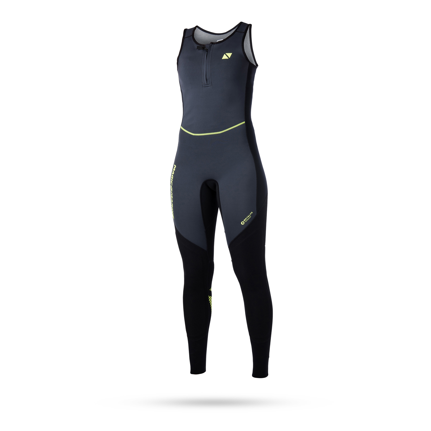 Magic Marine Womens Ultimate 1.5 Mm Long John Wetsuit - Negro