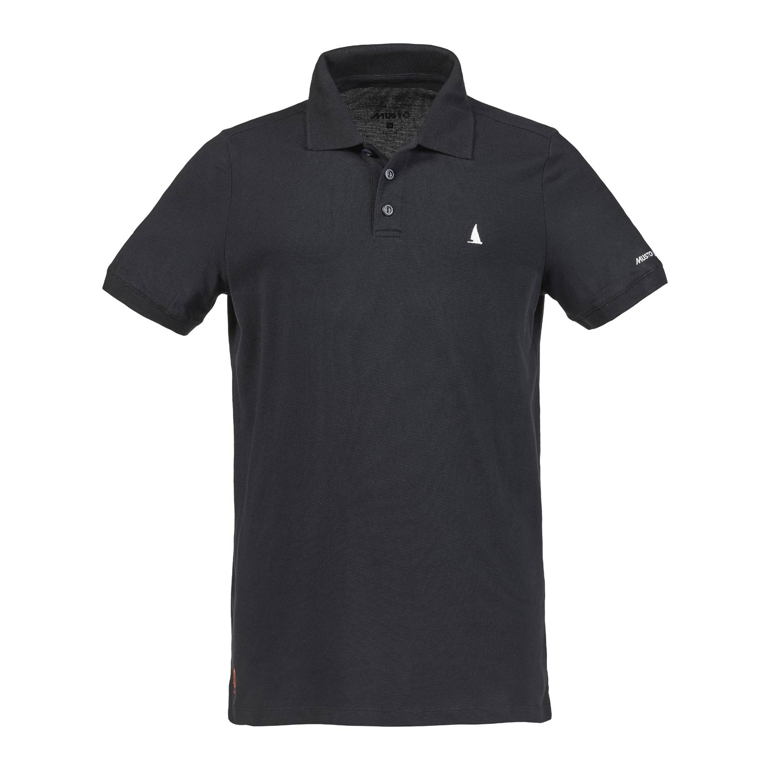 Musto Aire Uv De Secado Rápido De Manga Corta Polo Sennen - Negro