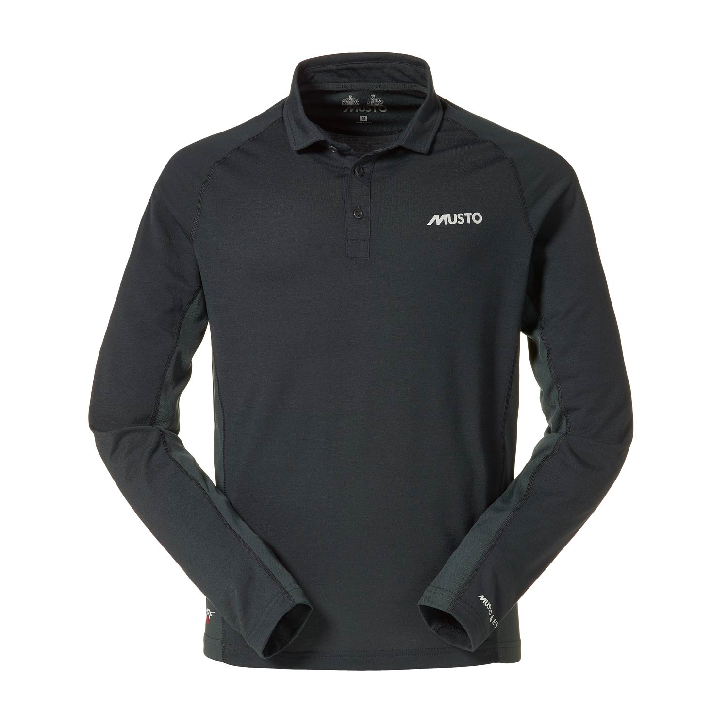 Musto Esencial Evolución Ls Uv De Secado Rápido Polo - Carbon