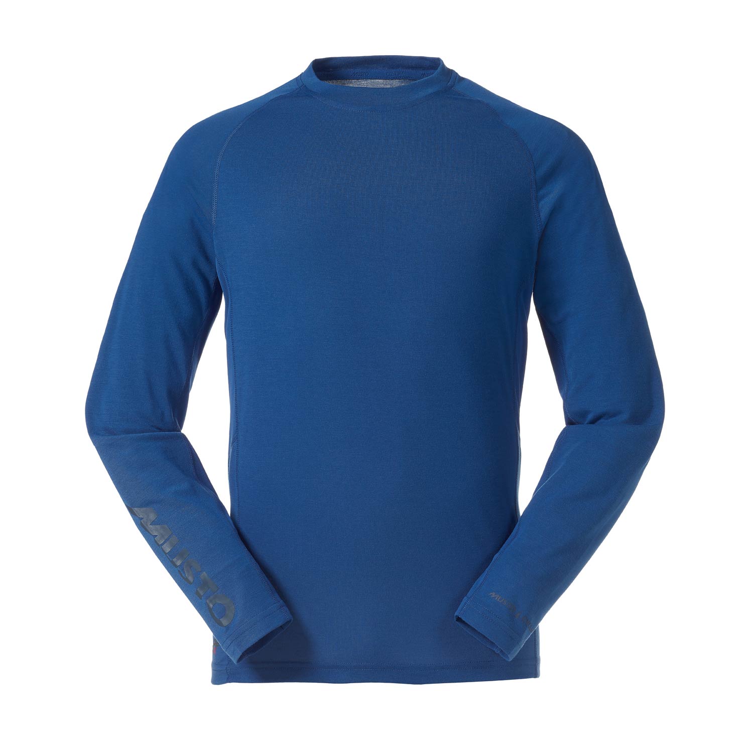 Musto Esencial Evolución Uv De Secado Rápido Ls T-Shirt - Azul Náutico