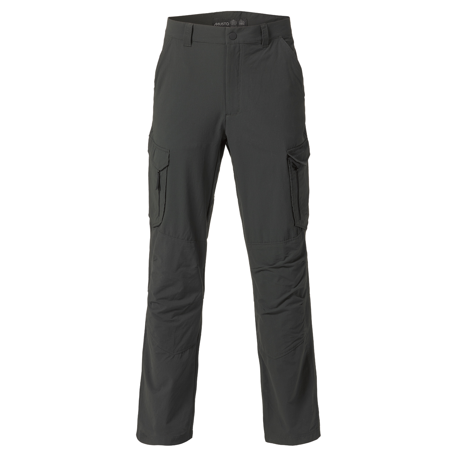 Musto Uv Esencial Pantalones Secos Rápidos - Carbon Largo De La Pierna