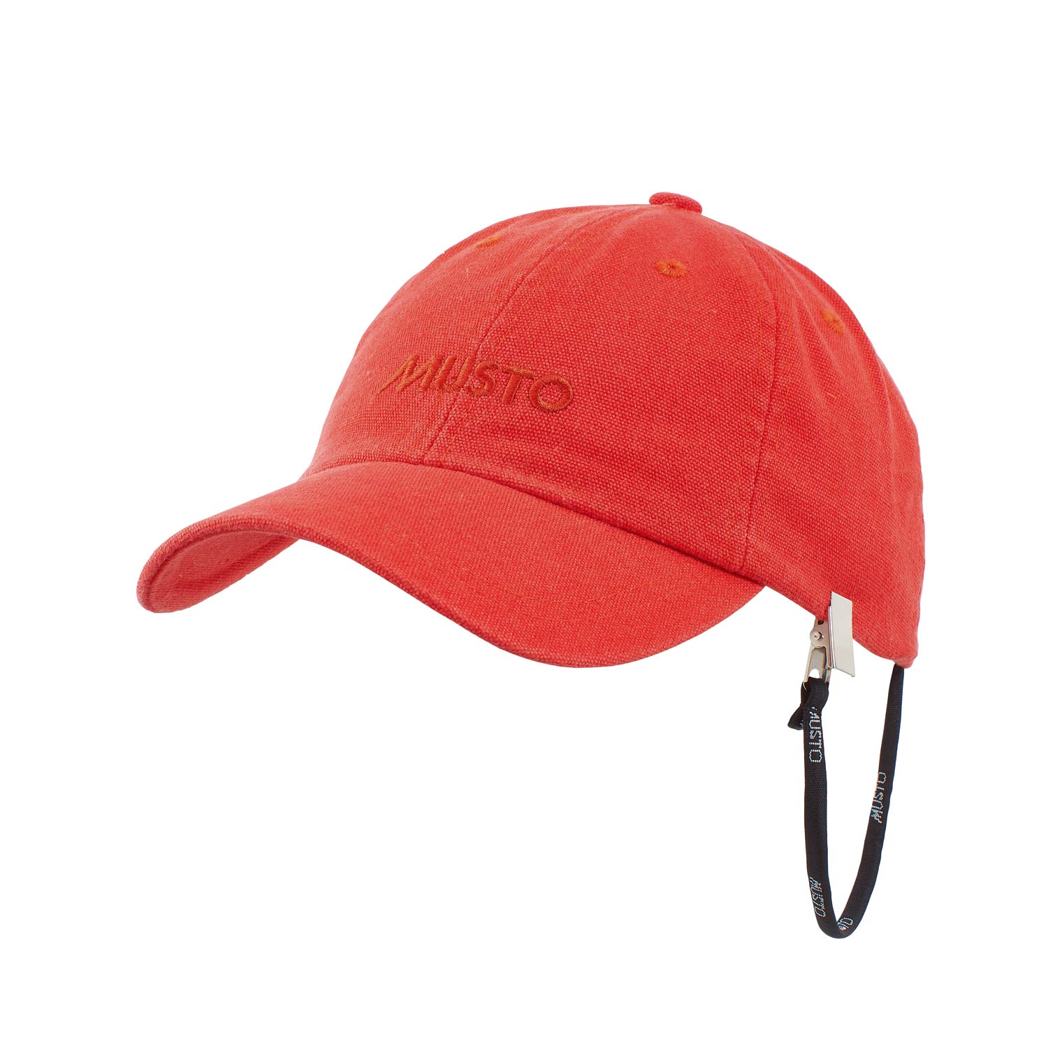 Musto Evolución Auto Tela Pico Crew Cap - Fuego Naranja