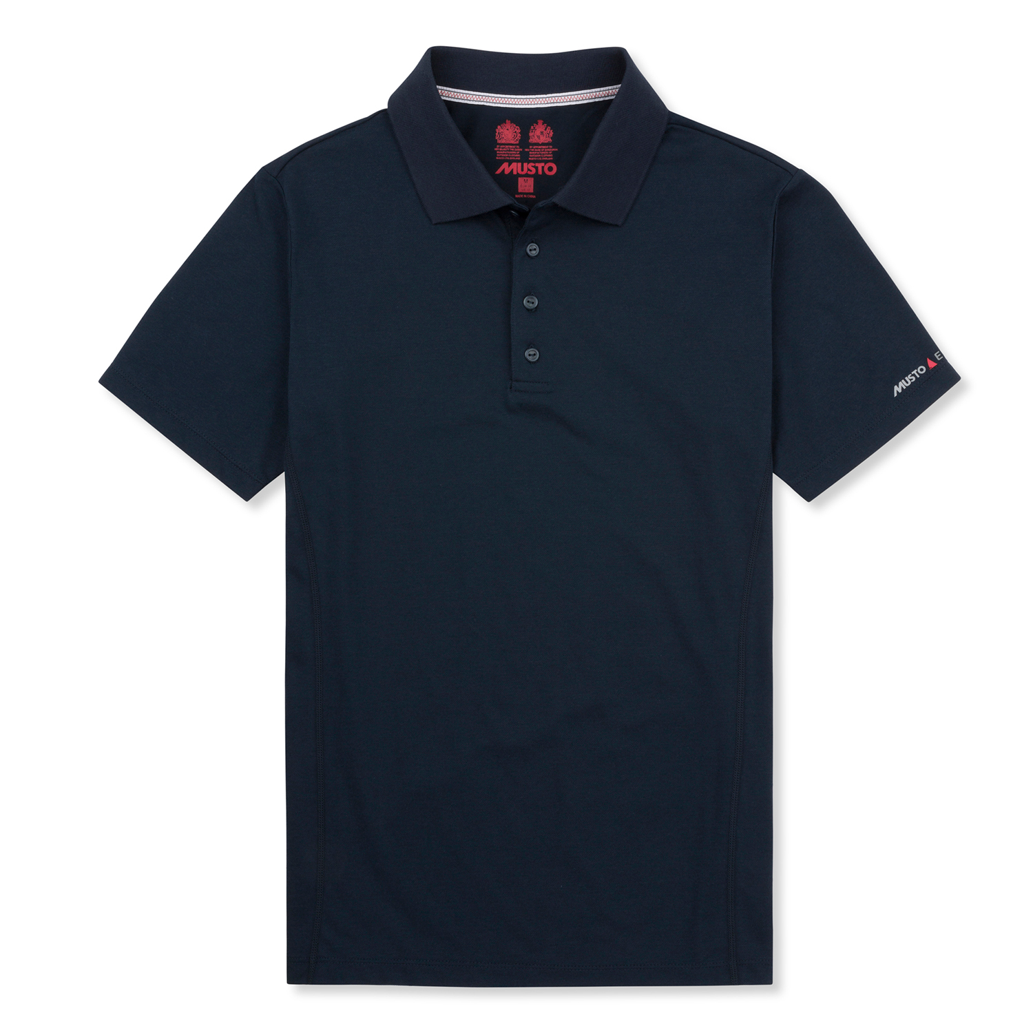Polo Manga Corta Musto Evolution Sunblock - True Navy