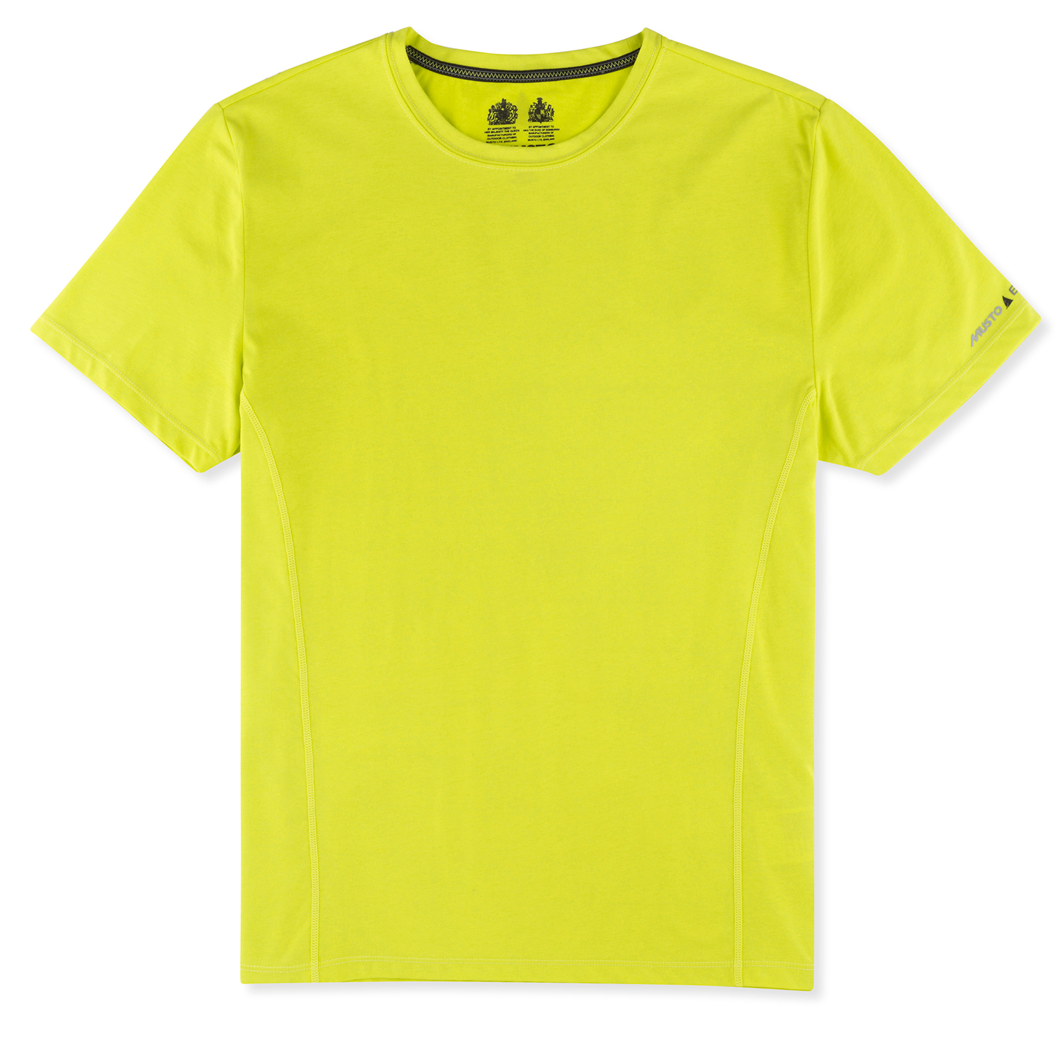 Musto Evolución Bloqueador Solar De Manga Corta De La Camiseta - Sulphur Spring
