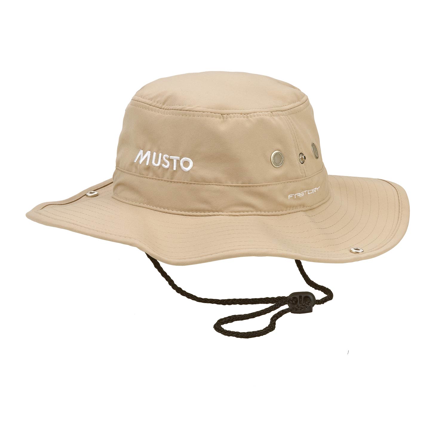 Musto Evolución Uv De Secado Rápido Brimmed Hat - Luz De Piedra