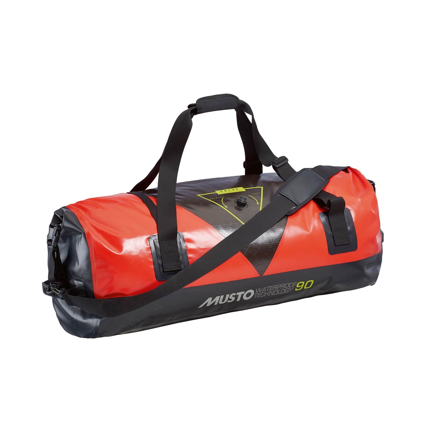 Musto Evolución 90L Impermeable Bolso De Viaje - Fuego Naranja