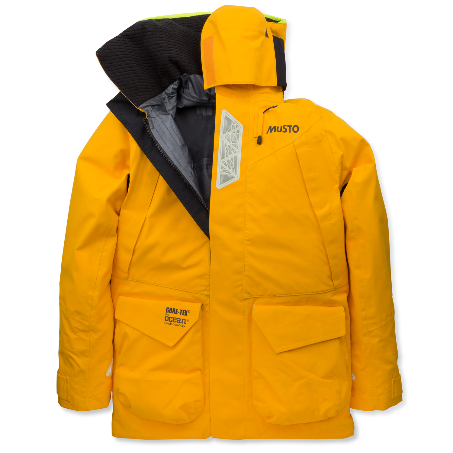Chaqueta Musto Hpx Gore-Tex Ocean - Dorado / Negro