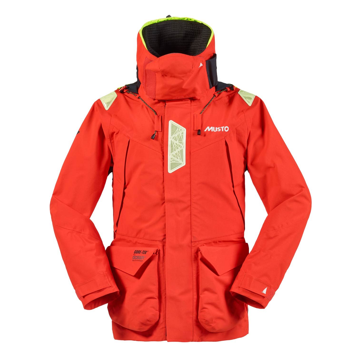 Musto Hpx Gore-Tex Chaqueta Océano - Fuego Naranja / Negro