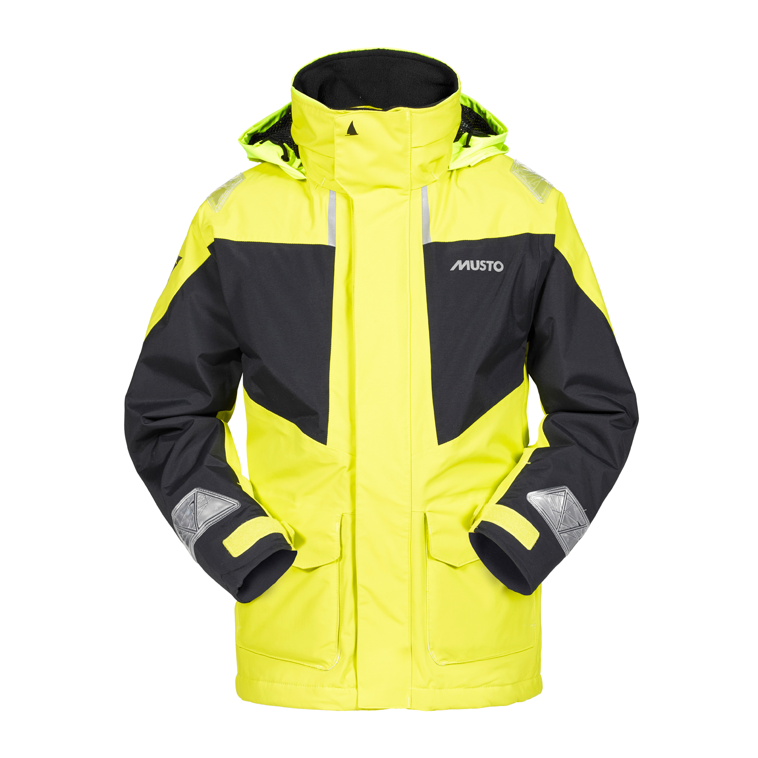 Musto Junior Br1 Costera Chaqueta - Sulphur Spring / Negro