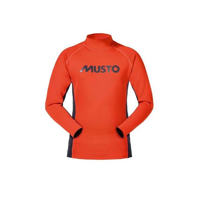 Musto Júnior Neopreno Top - Fuego Naranja / Negro