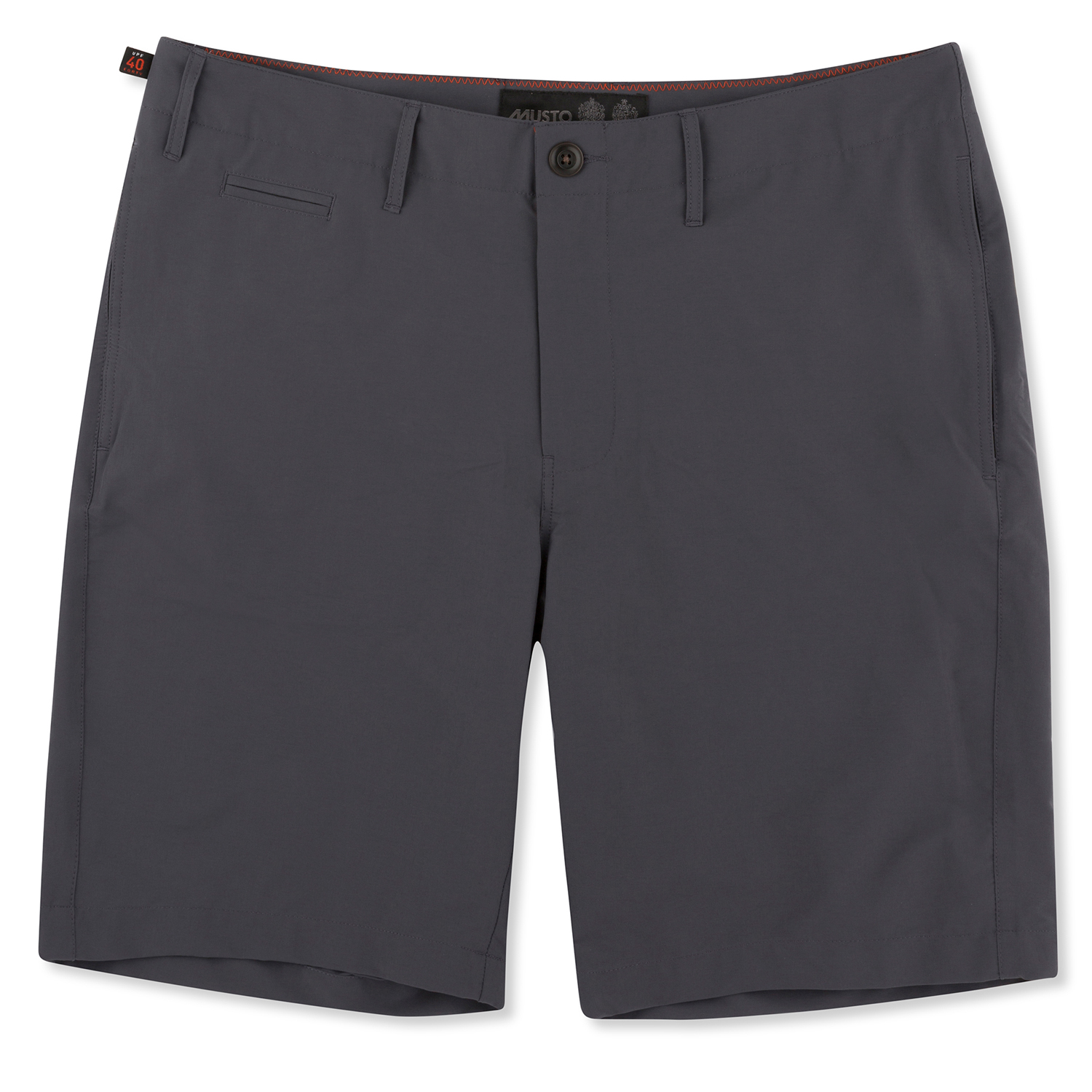 Musto Rib Uv De Secado Rápido Corto - Carbón