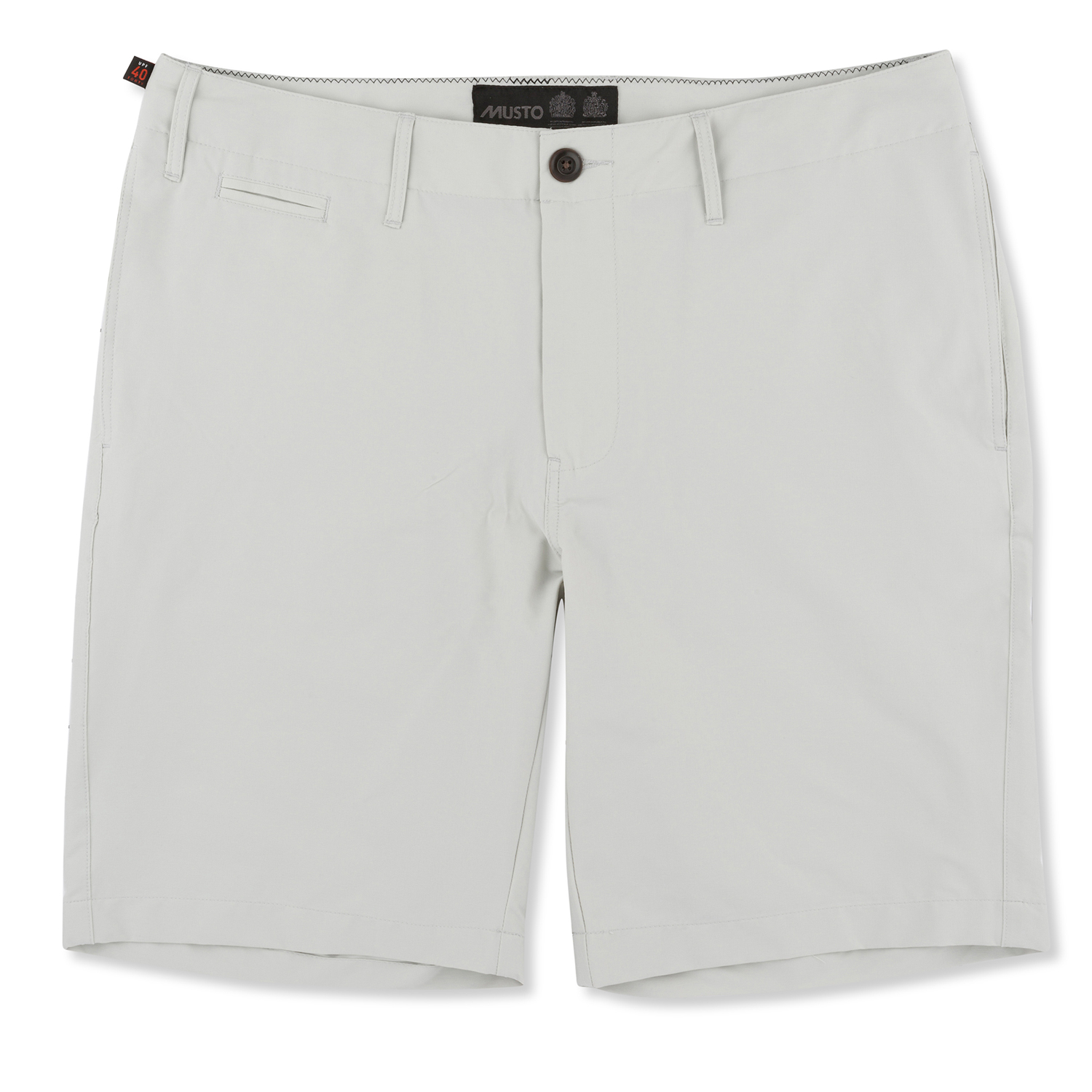 Musto Rib Uv De Secado Rápido Corto - Platinum