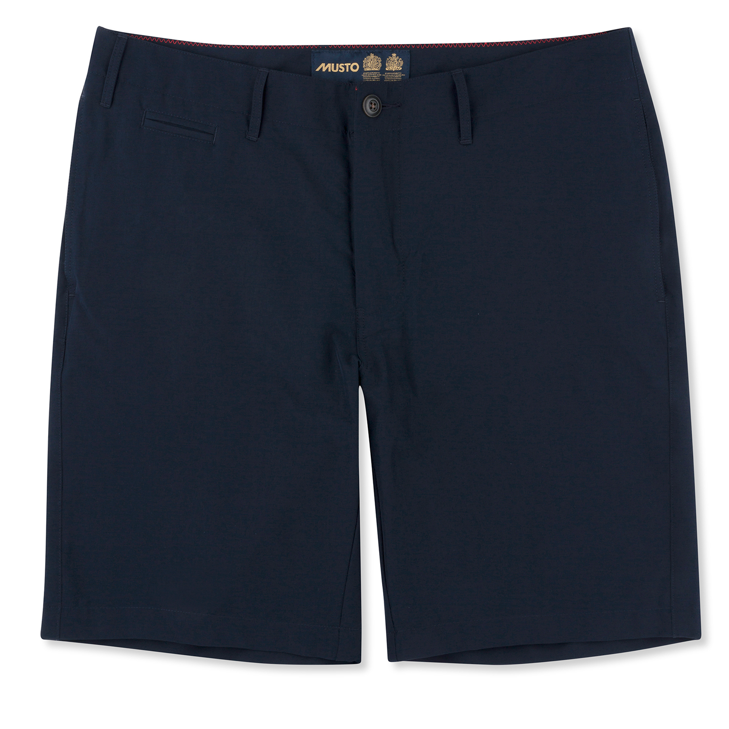 Musto Rib Uv De Secado Rápido Corto - True Navy