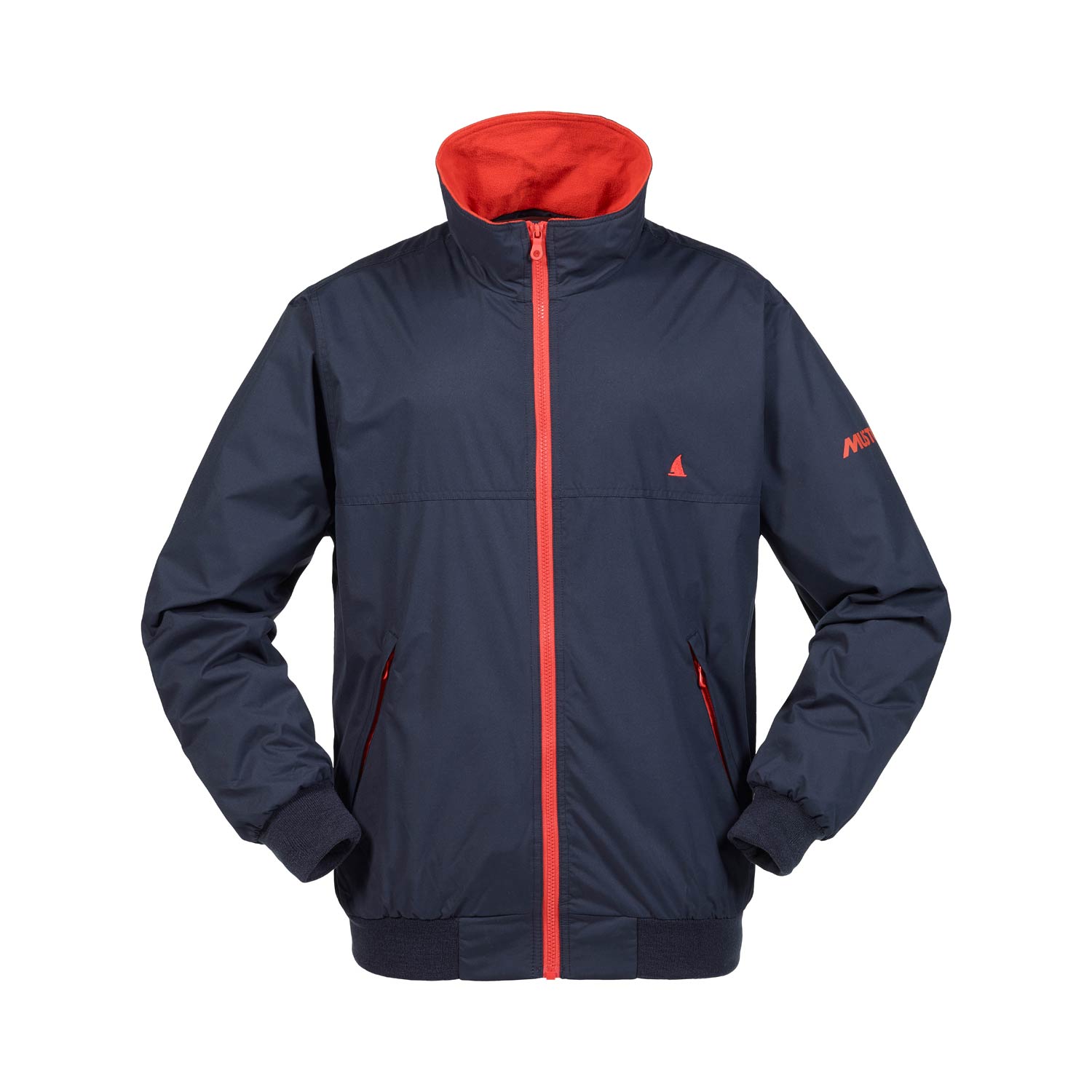 Musto Snug Cazadora Chaqueta - True Navy / Anaranjado Del Fuego