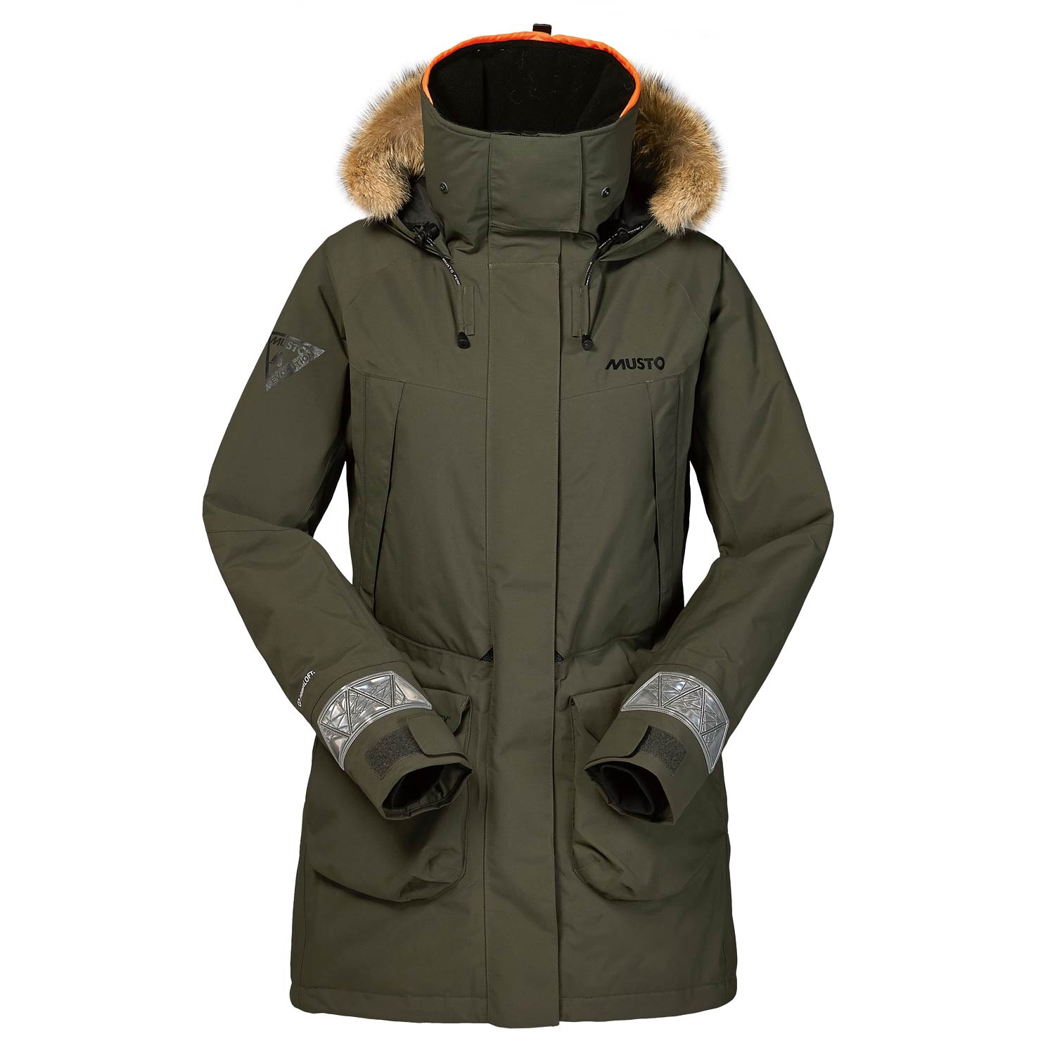 Musto Womens Ártico Gore-Tex Primaloft Parka - Forest Green