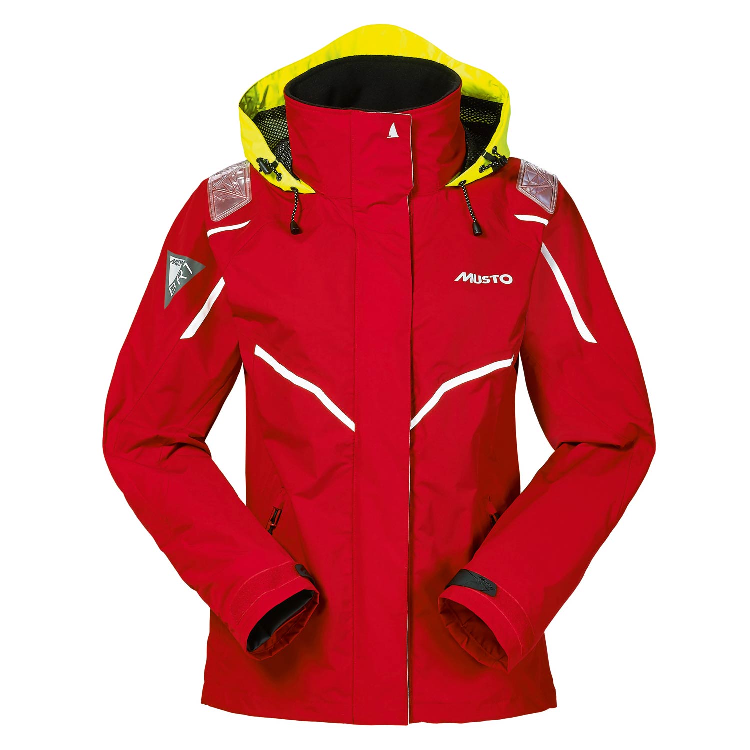 Musto Womens Br1 Bajura Jacket - Rojo / Blanco