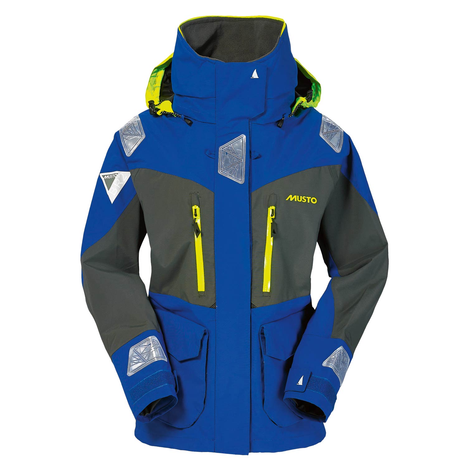 Chaqueta Para Mujer Musto Br2 Marino - Surf / Gris Oscuro