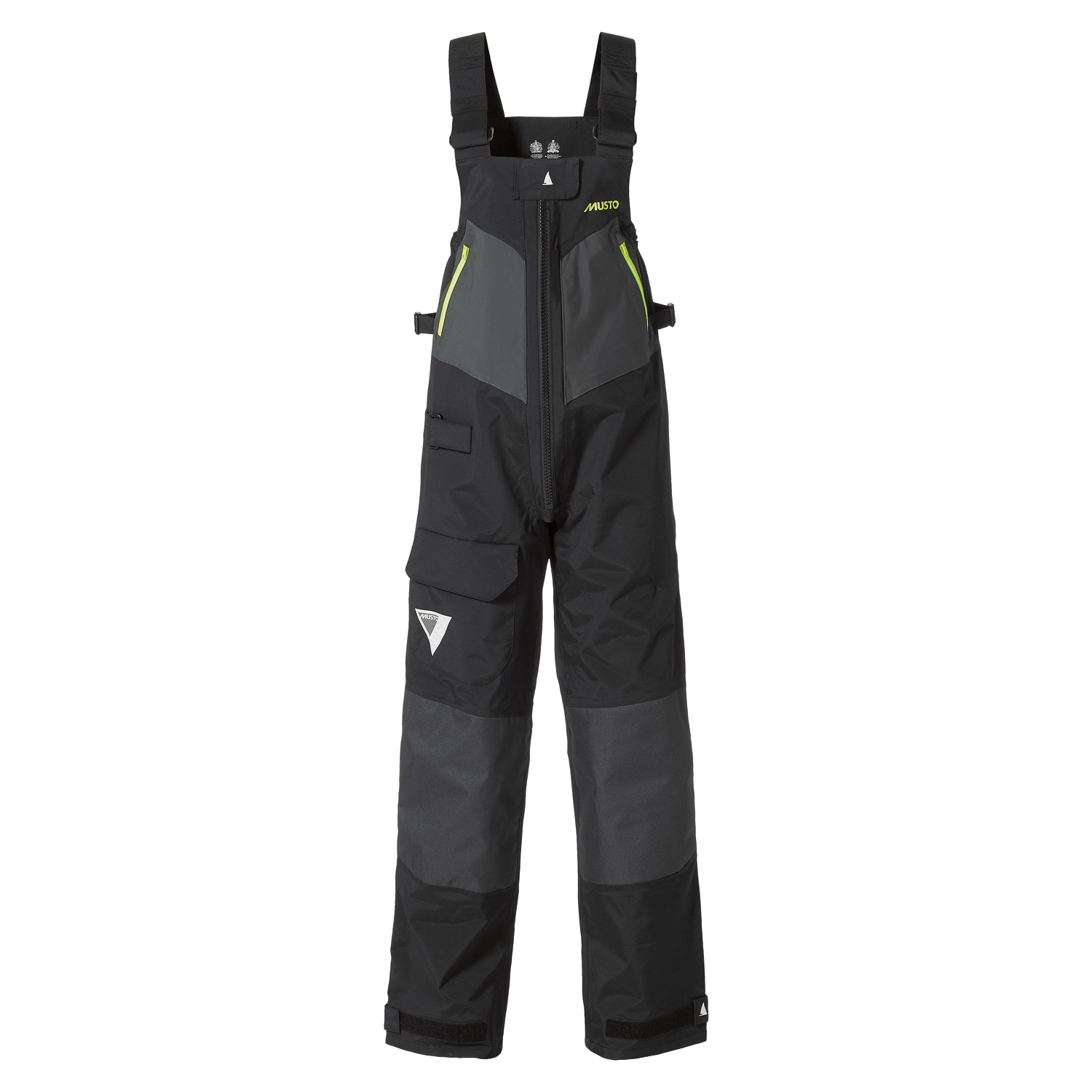 Musto Mujeres Br2 Offshore Pantalones - Negro / Gris Oscuro