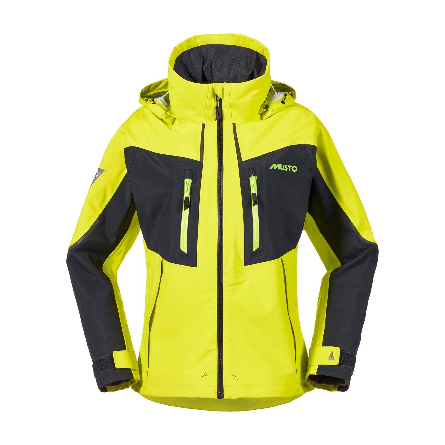 Musto Para Mujer Br2 Race Lite Jacket - Sulphur Spring / Negro