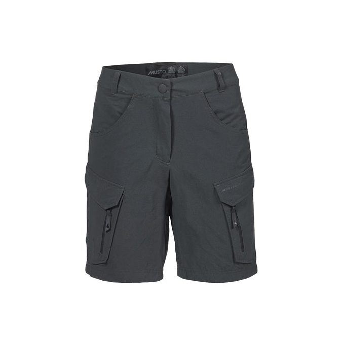 Musto Womens Uv Esencial Shorts Fast Dry - Carbon