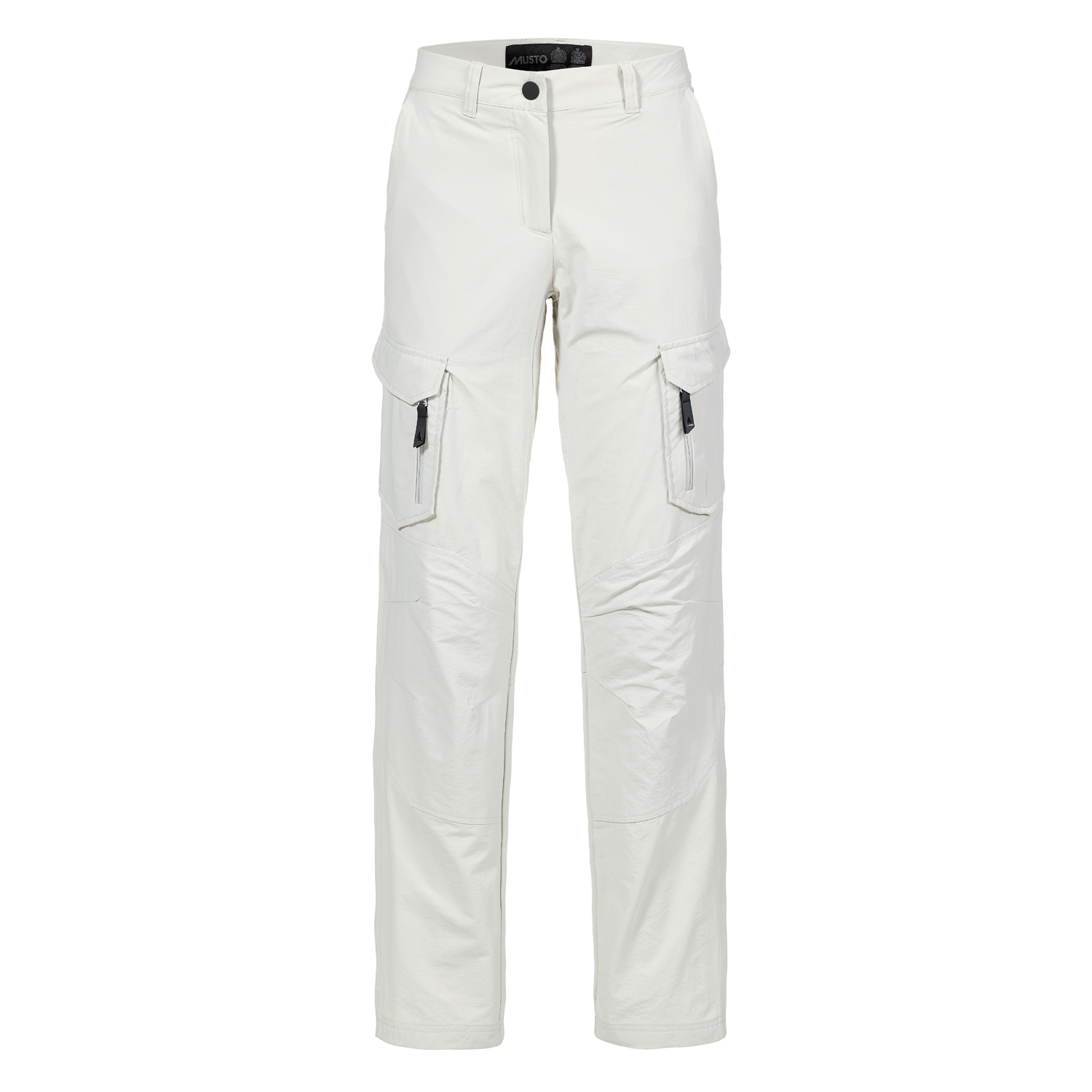 Musto Womens Uv Esencial Fast Dry Pantalones - Platinum Pierna Regular