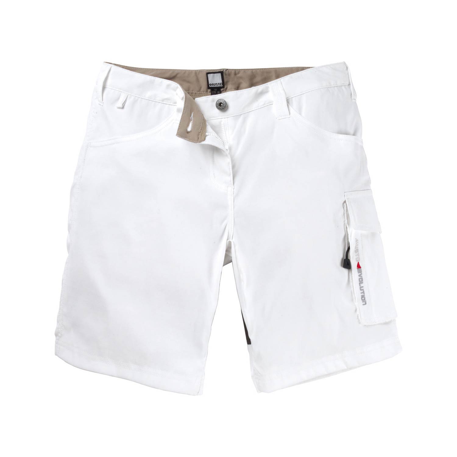 Musto Mujeres Evolución Rendimiento Shorts Uv - Blanco
