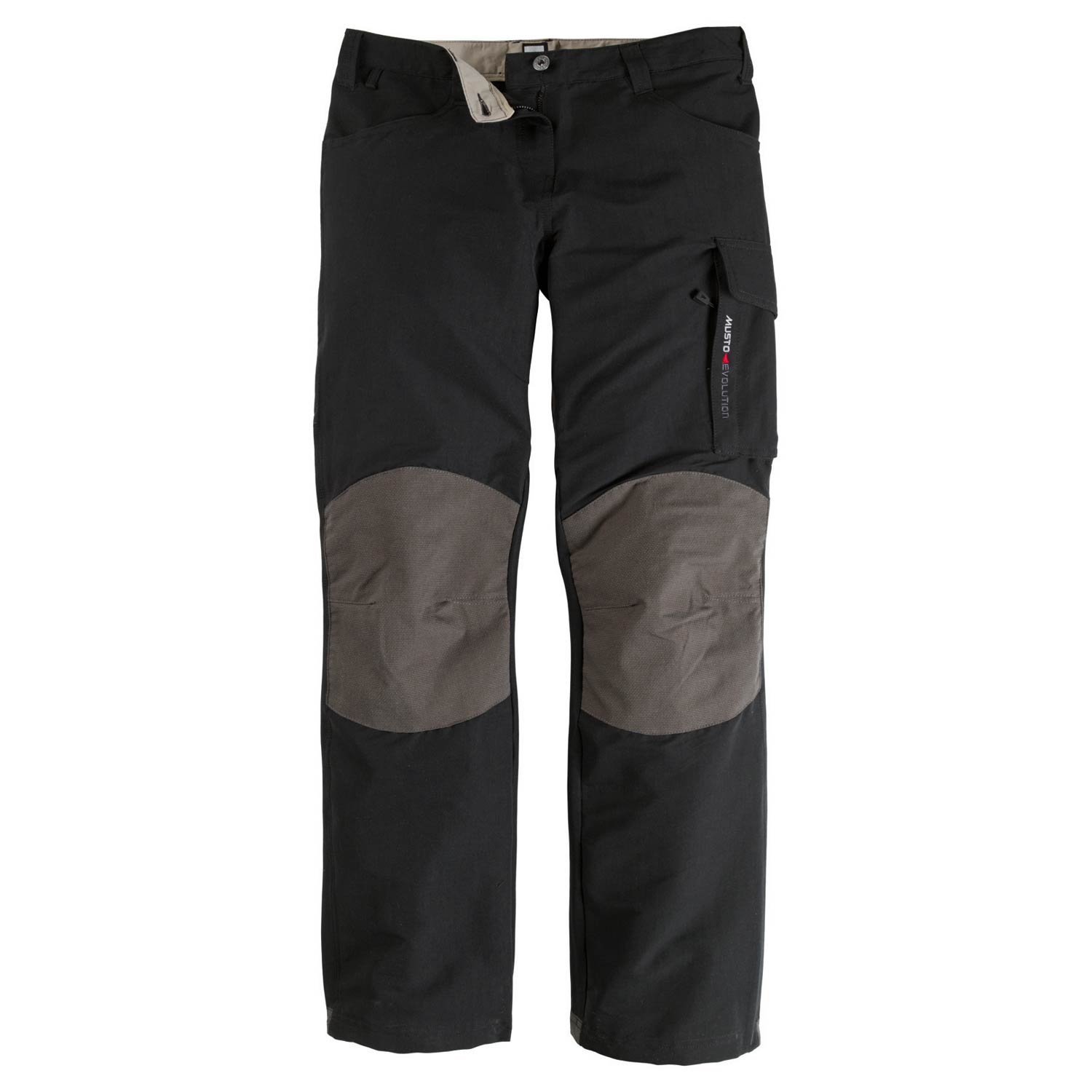 Musto Mujeres Evolución Rendimiento Pantalones Uv - Negro Largo De La Pierna