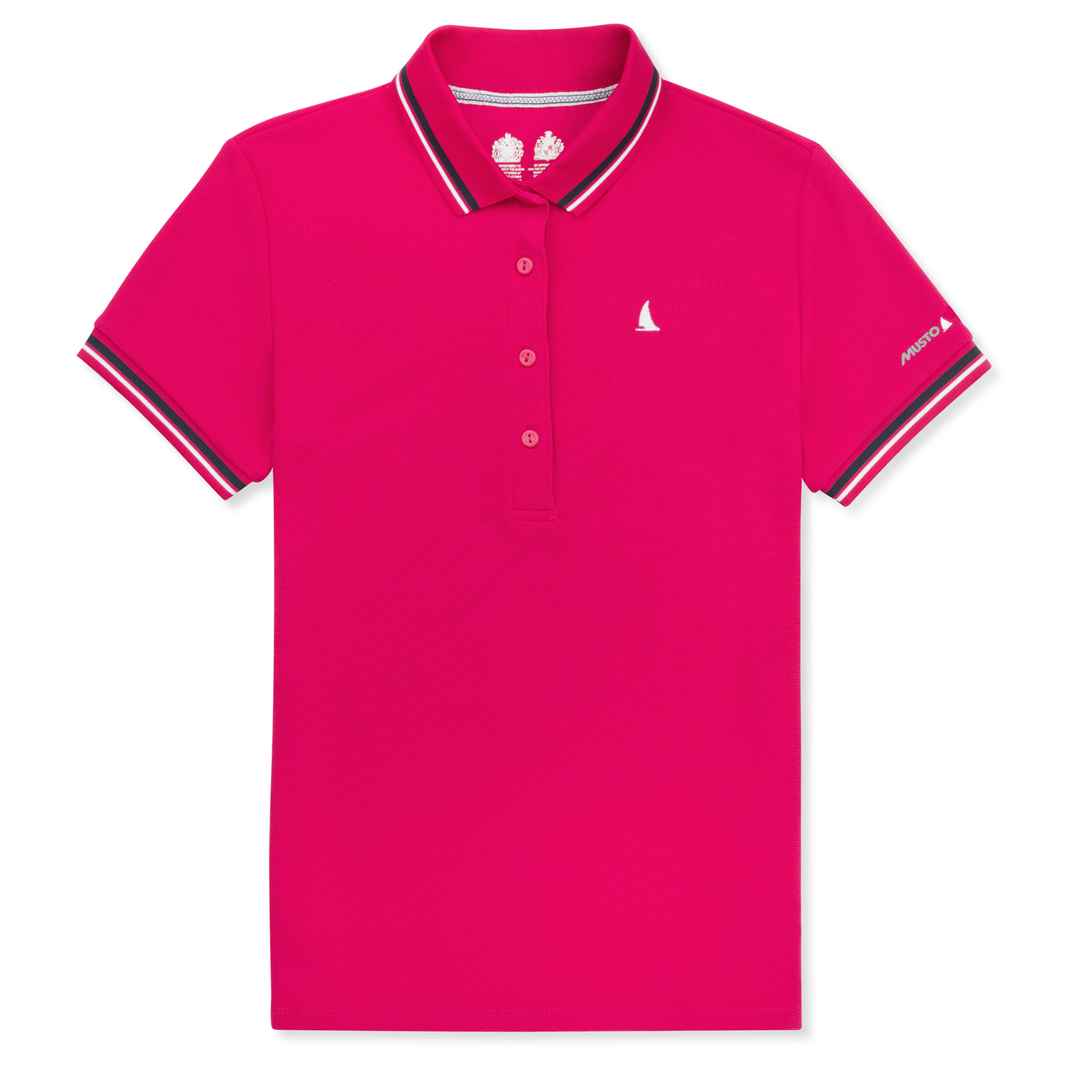 Musto Mujeres Evolution Pro Lite Manga Corta Polo - Cerise