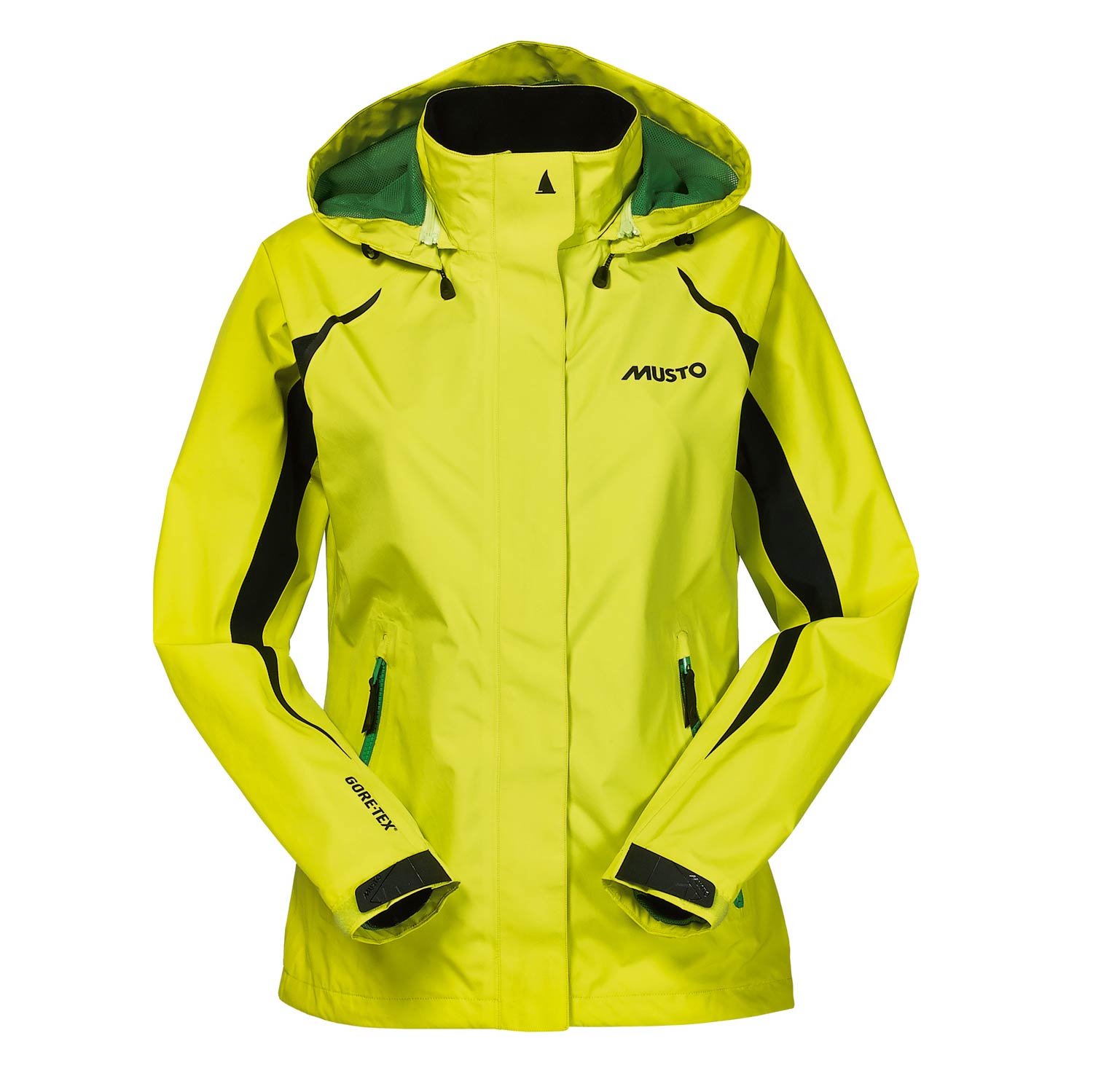 Musto Mujeres Evolución Cerdeña Gore-Tex Chaqueta - Vivid Yellow