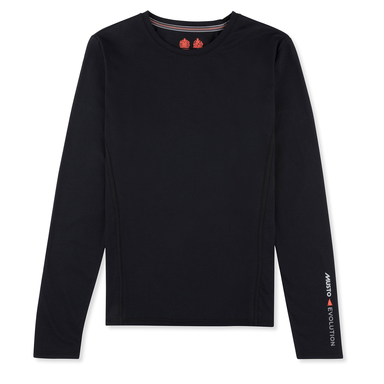 De Manga Larga Para Mujer Musto Evolución Bloqueador Solar Tee - Negro