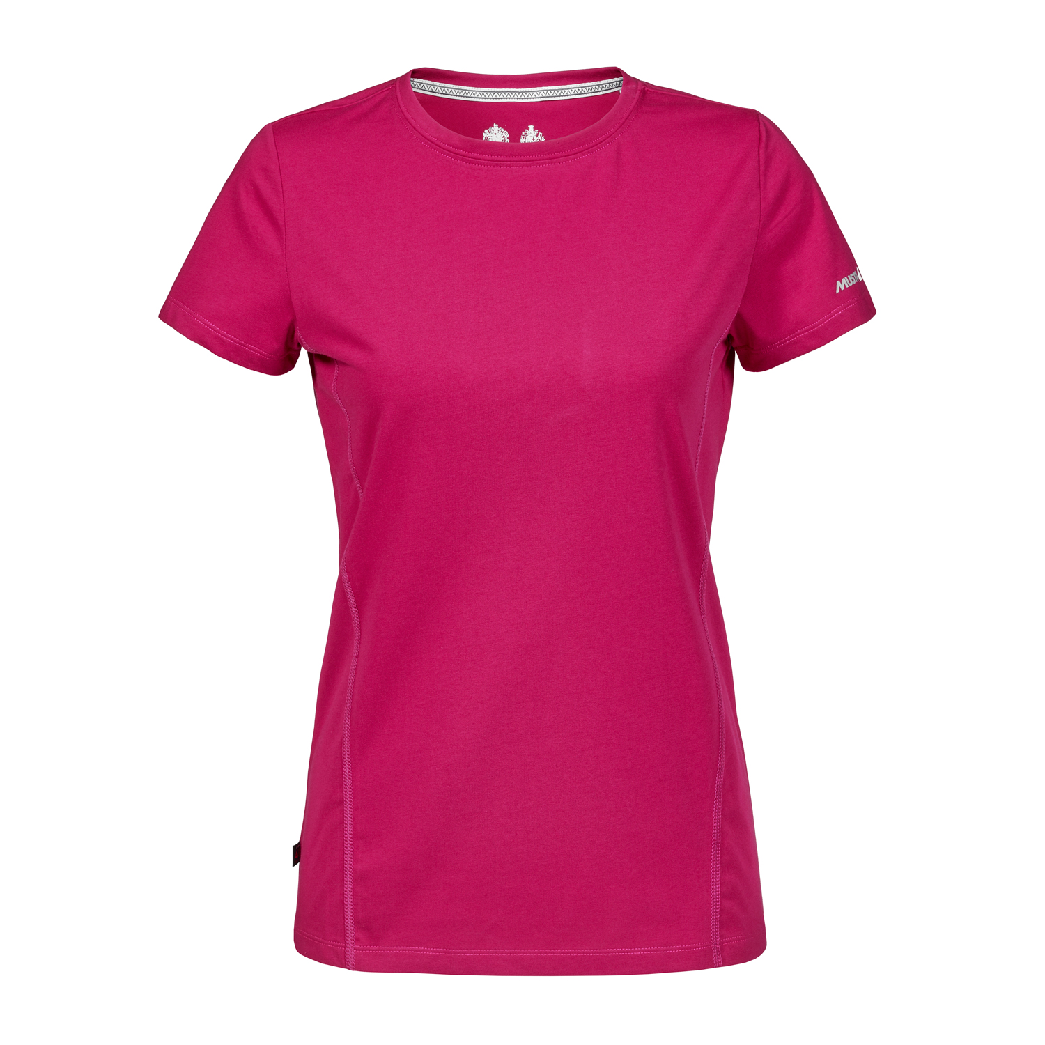 Musto Manga Para Mujer Evolución Bloqueador Solar Corta Camiseta - Cerise
