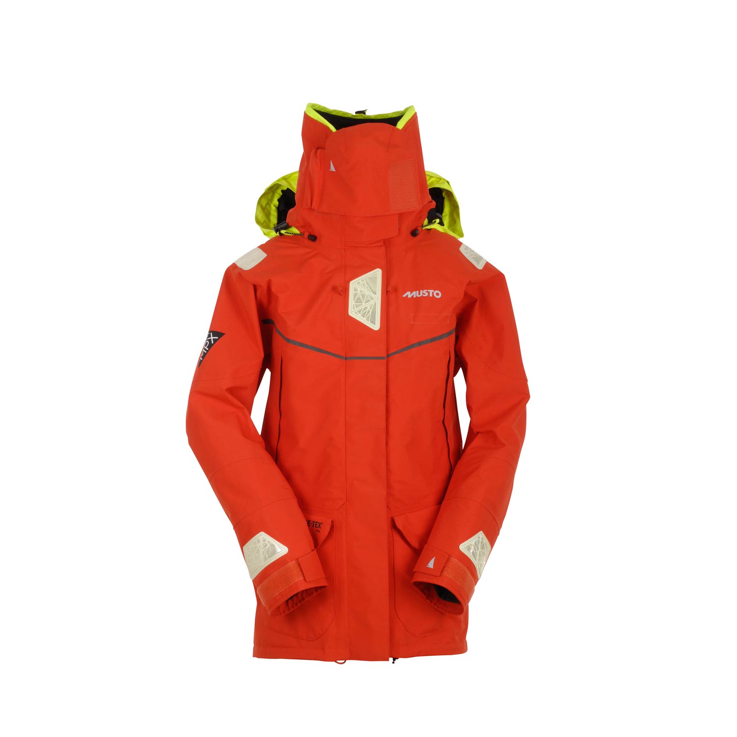 Chaqueta Para Mujer Musto Mpx Marino - Fuego Naranja