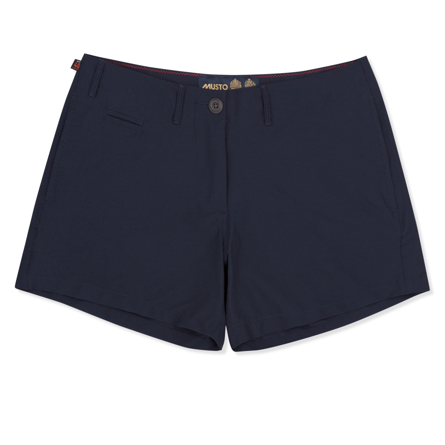 Musto Para Mujer Rib Uv De Secado Rápido Corto - True Navy