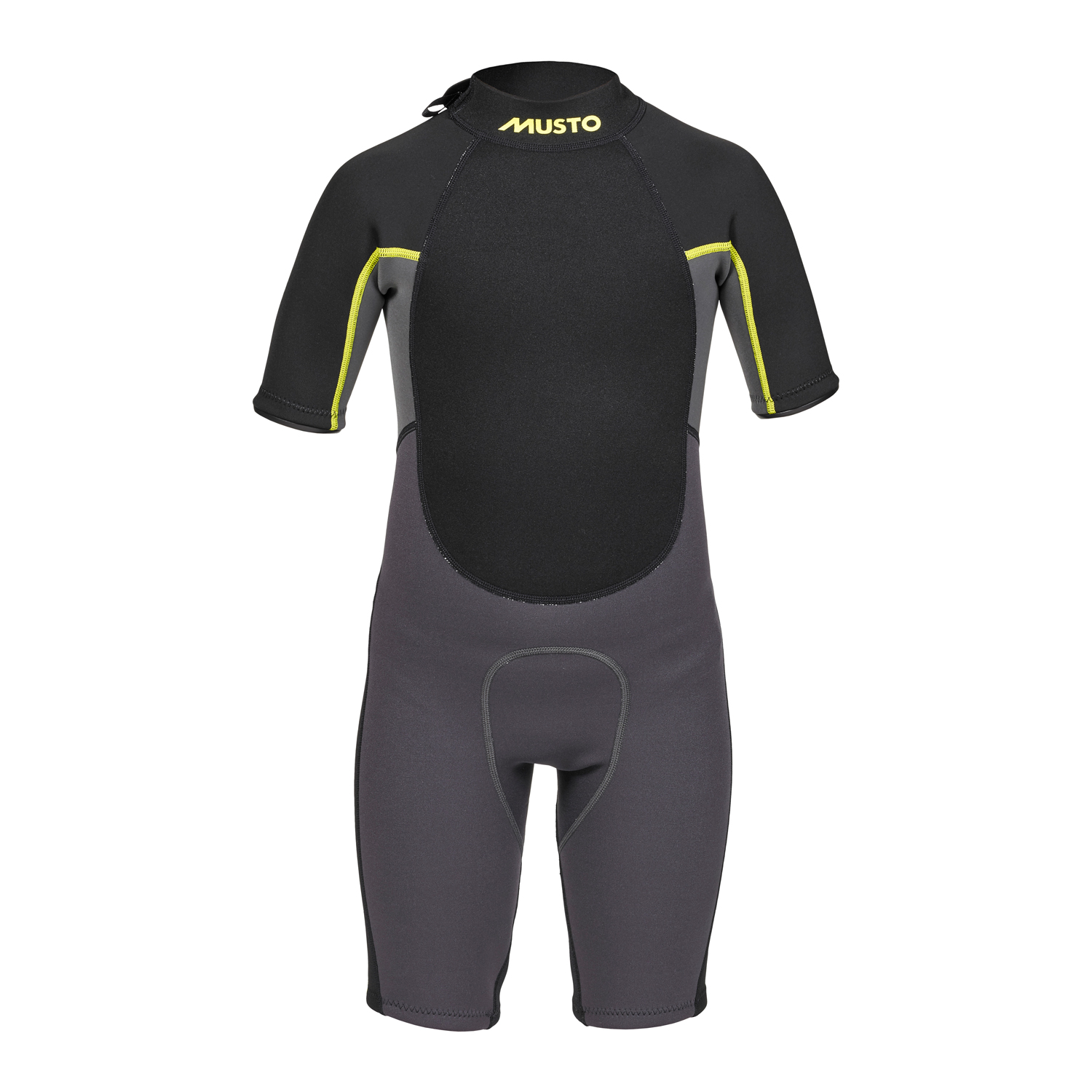 Musto Juvenil Campeonato De Shorty Traje - Gris Oscuro / Negro