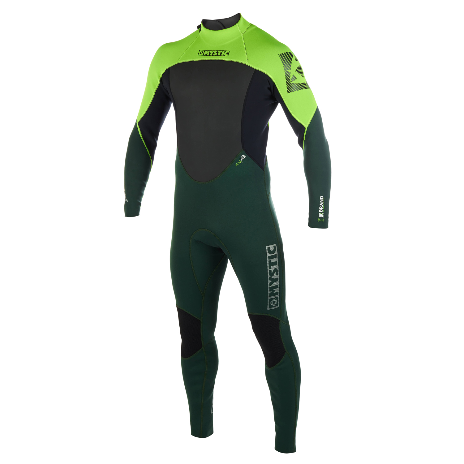 Traje Húmedo Mystic Brand 3 / 2Mm Back-Zip Flatlock - Teal