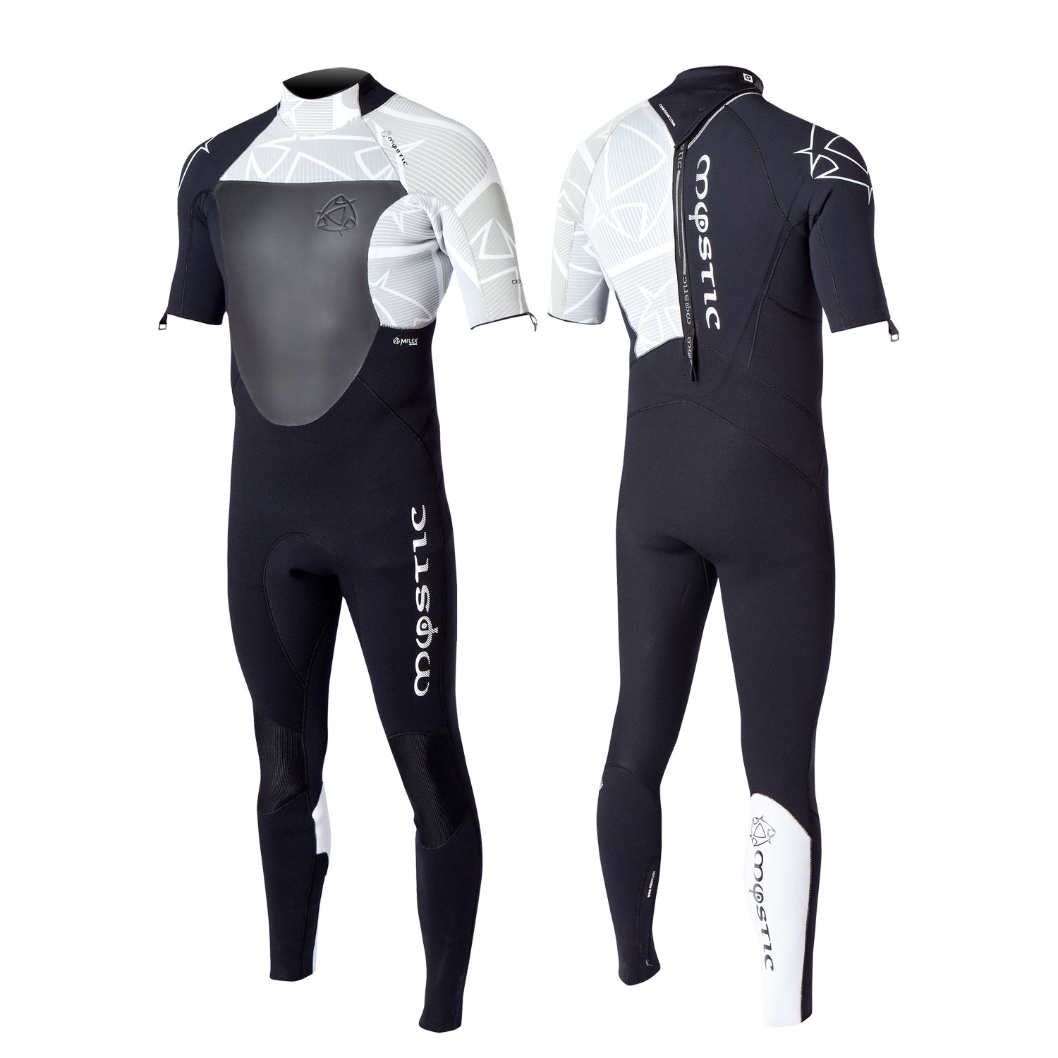 Mystic Crossfire 3/2 Kitesurf Shortarm 2014 - Negro