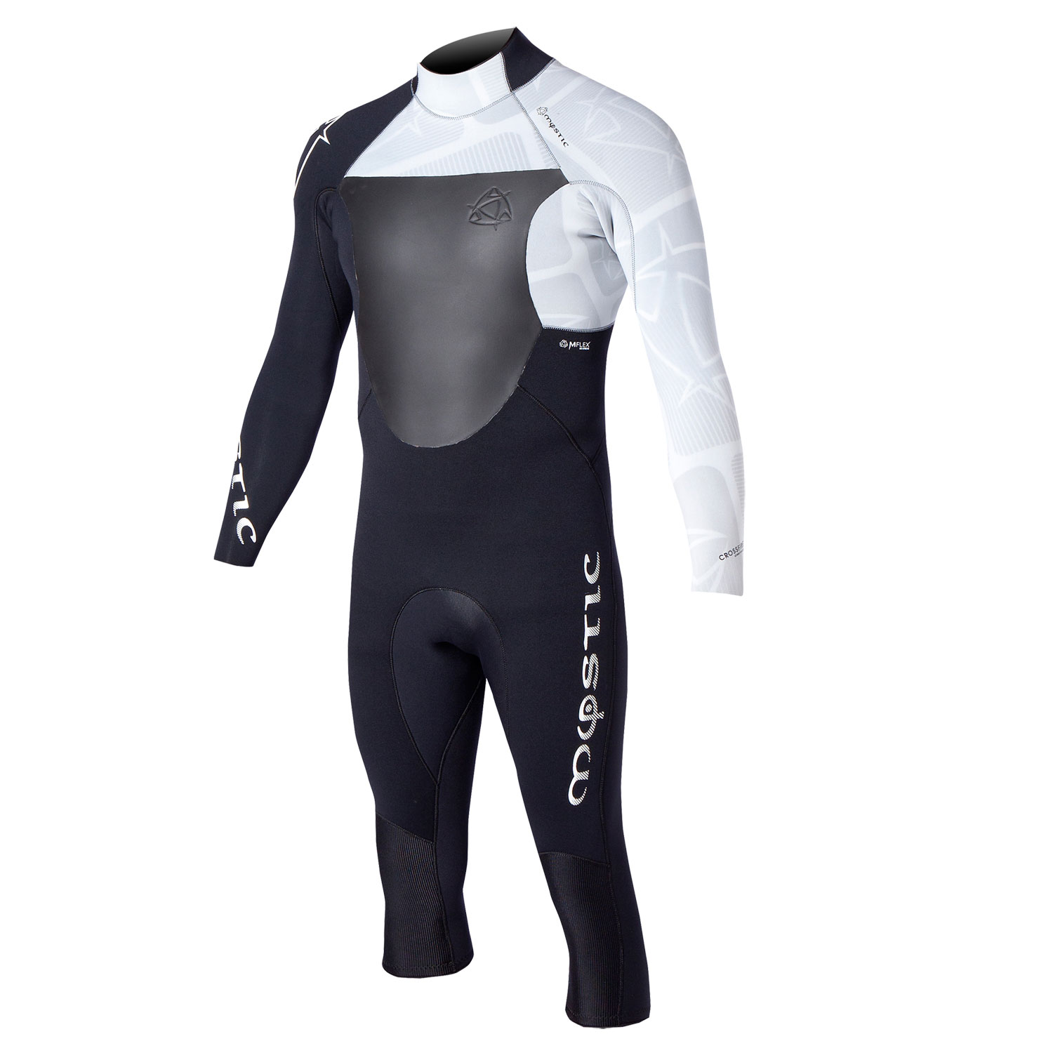 Mystic Crossfire 3/2 Kitesurf Shortleg Longarm 2014 - Negro