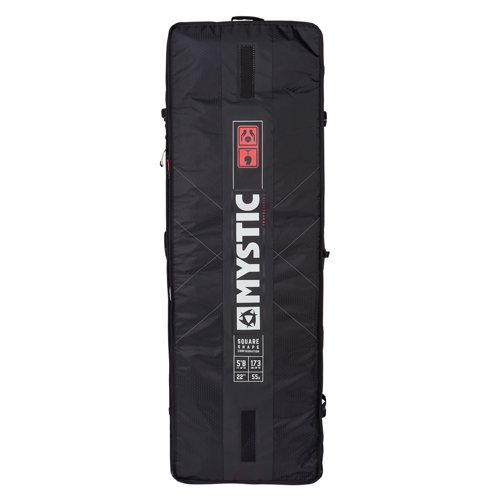 Mystic Gearbox Square Boardbag Con Ruedas - Negro