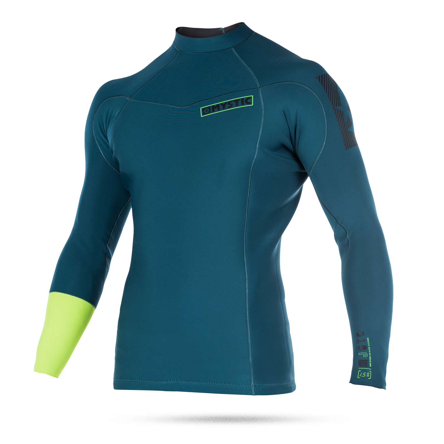 Mystic Kitesurf Majestic Neopreno De 1,5 Mm De Manga Larga Chaleco - Lima