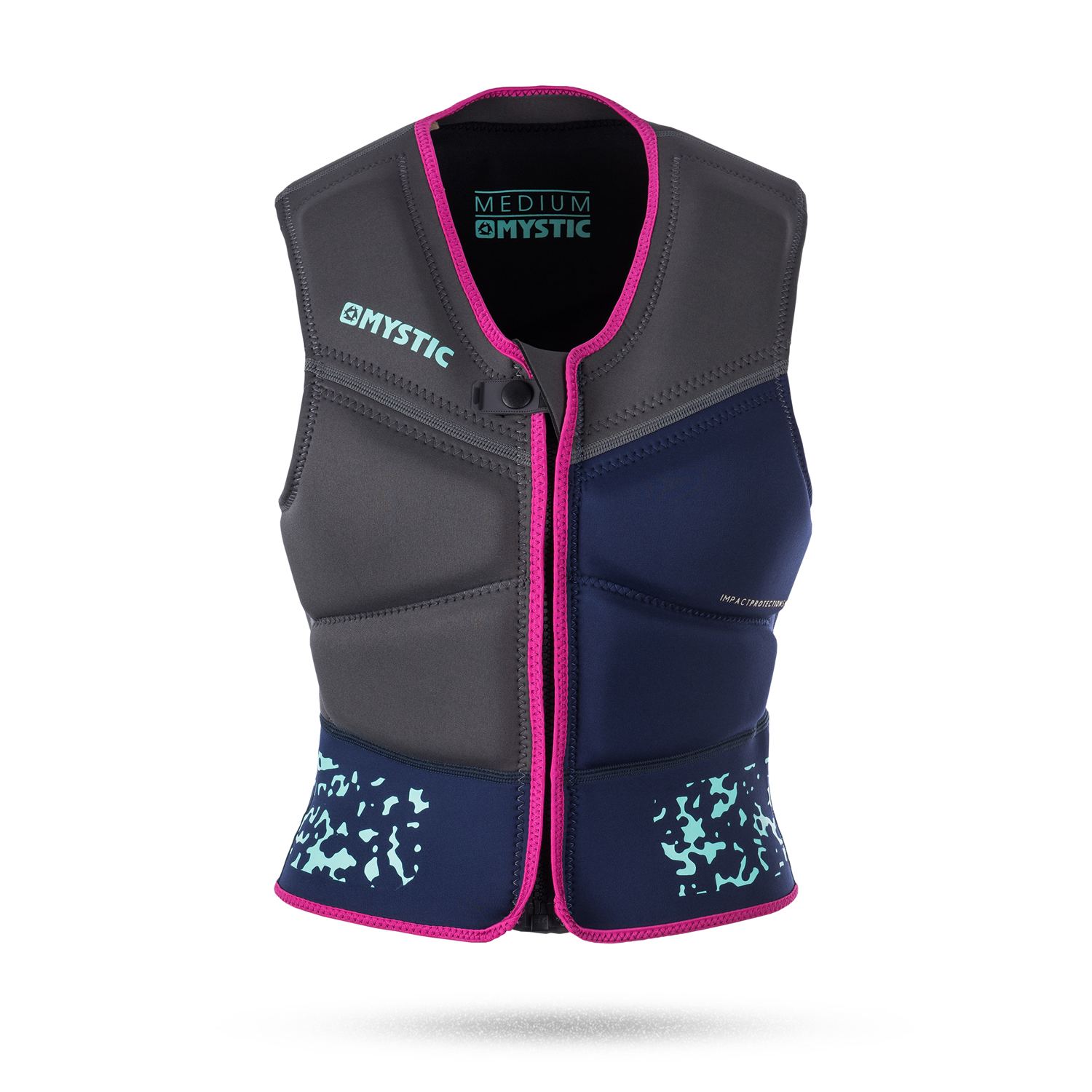 Mystic Para Mujer De La Estrella Del Viento Kite-Impacto Del Chaleco - Armada