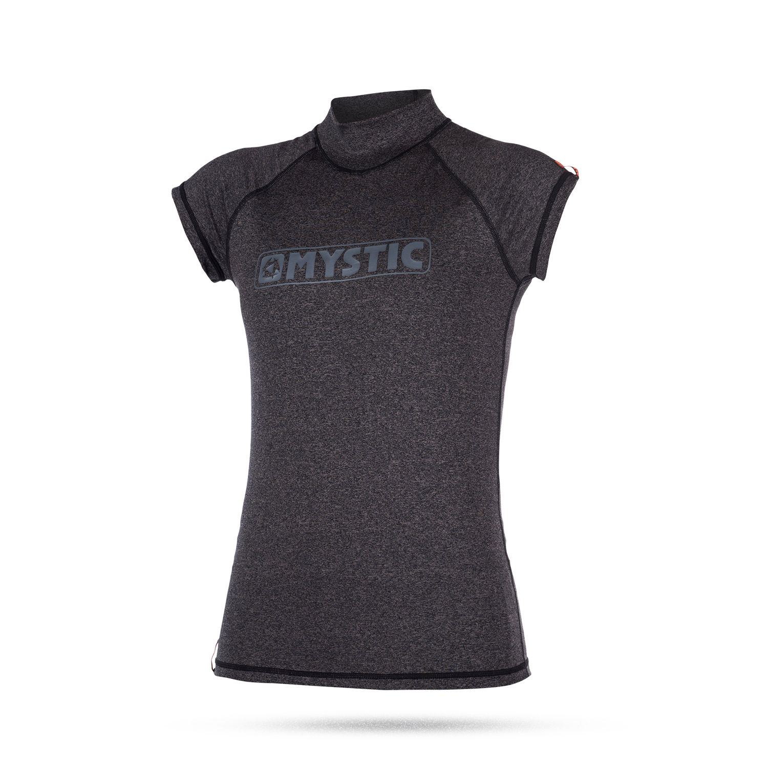 Mystic Para Mujer De La Estrella De Manga Corta Erupción Chaleco - Negro