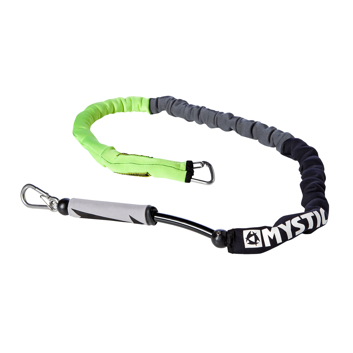 Mystic Kitesurfing Leash Neo Handle Pass - Negro / Amarillo